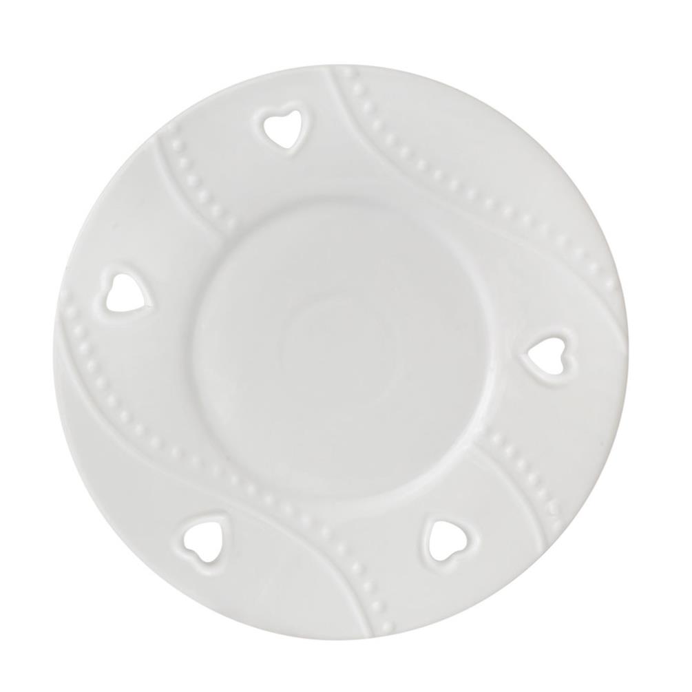 Yankee Candle White Hearts Large Shade & Tray Set Extra Image 2